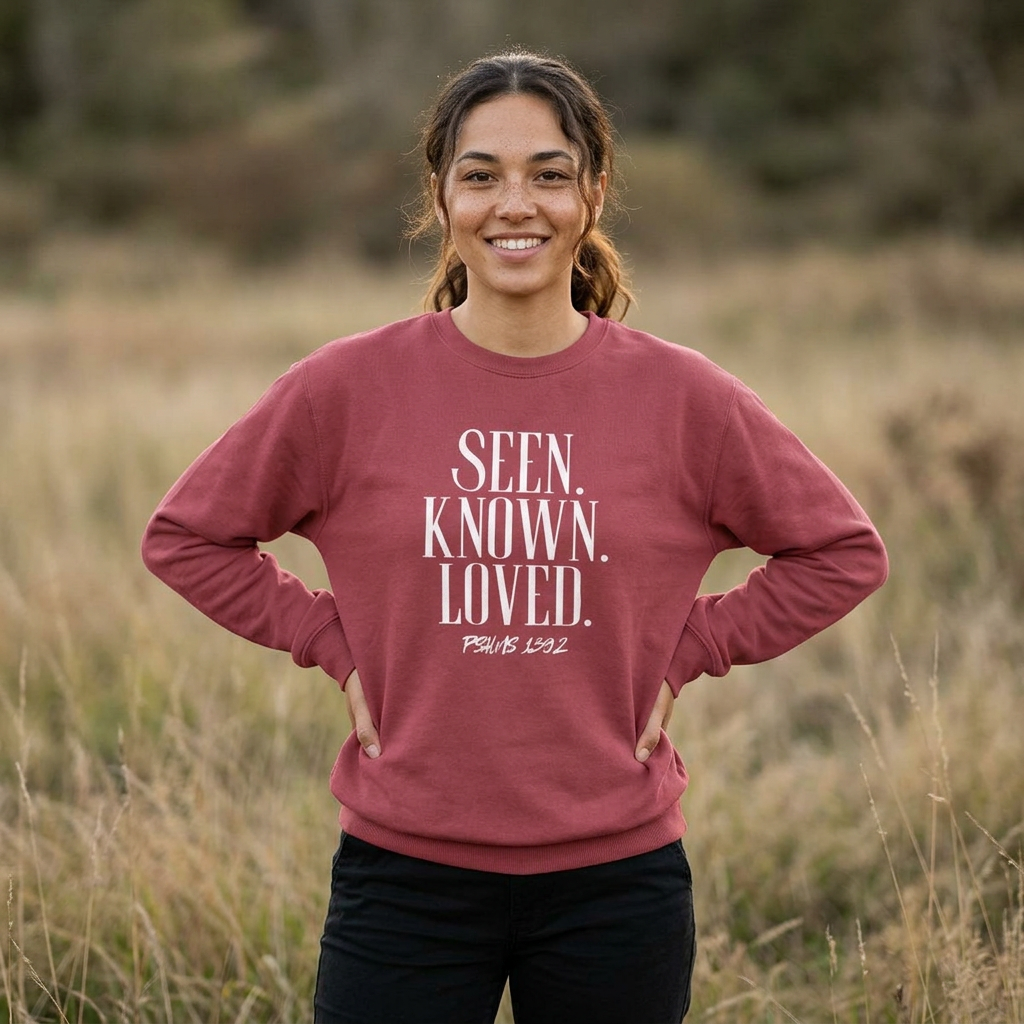 SEEN. KNOWN. LOVED. CREWNECK