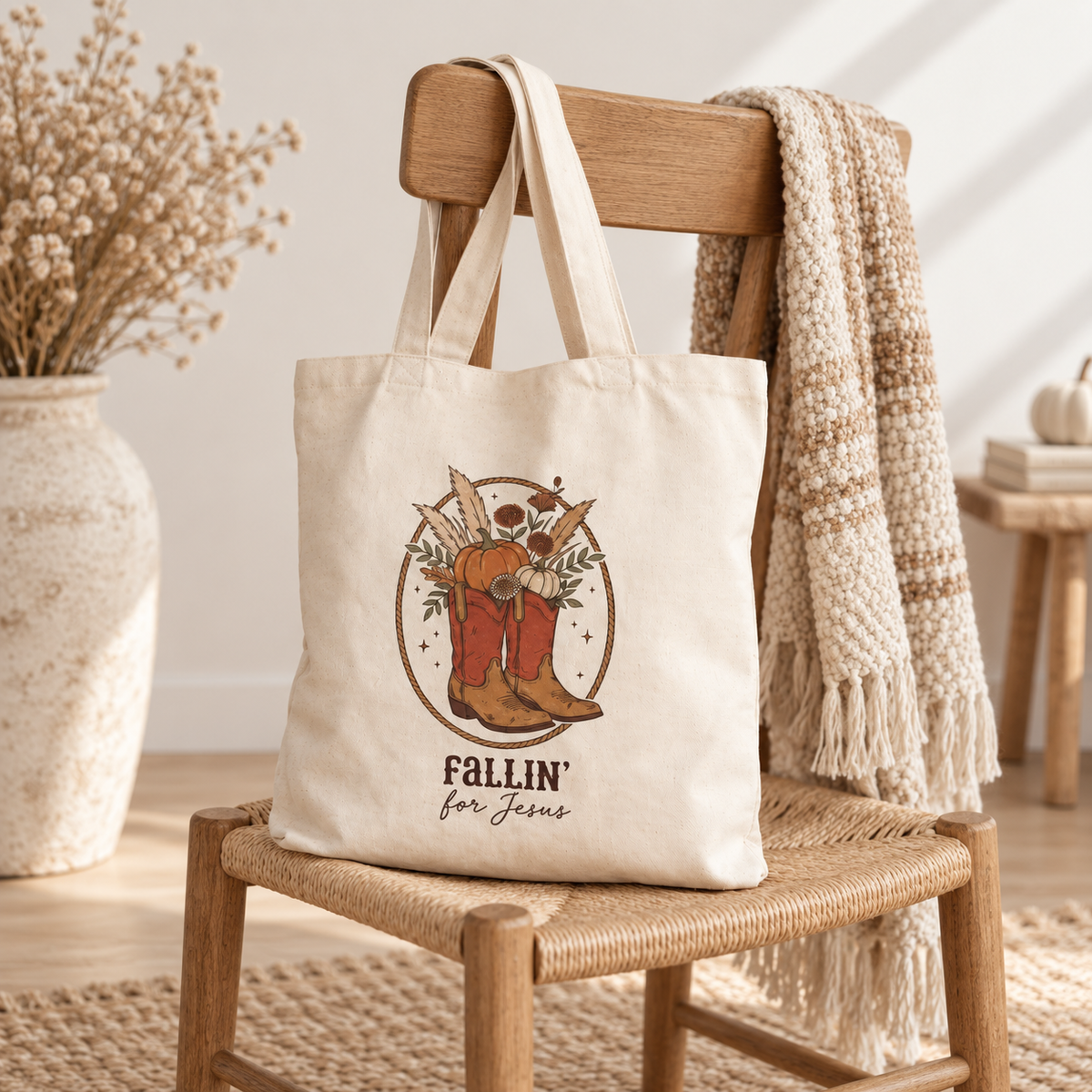 FALLIN' FOR JESUS TOTE