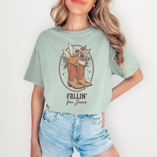 FALLIN' FOR JESUS TEE