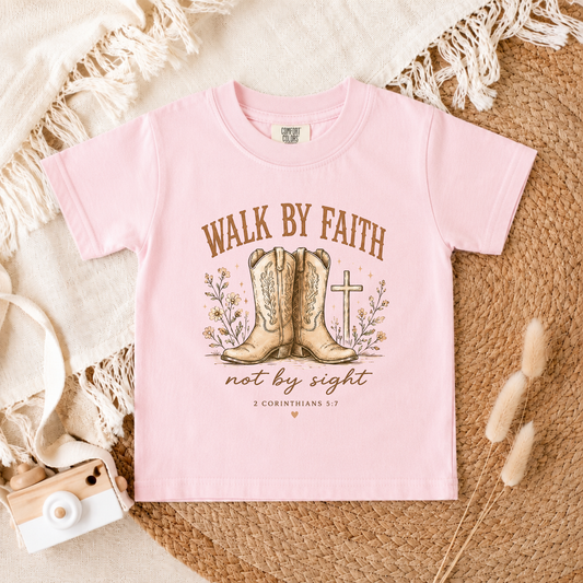 WALK BY FAITH KIDS TEE