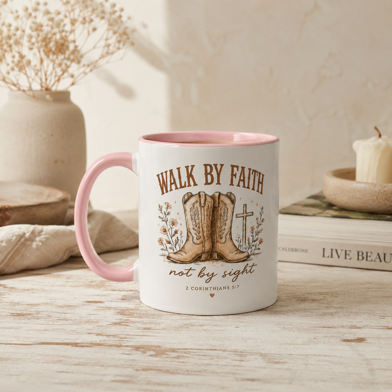 WALK BY FAITH MUG