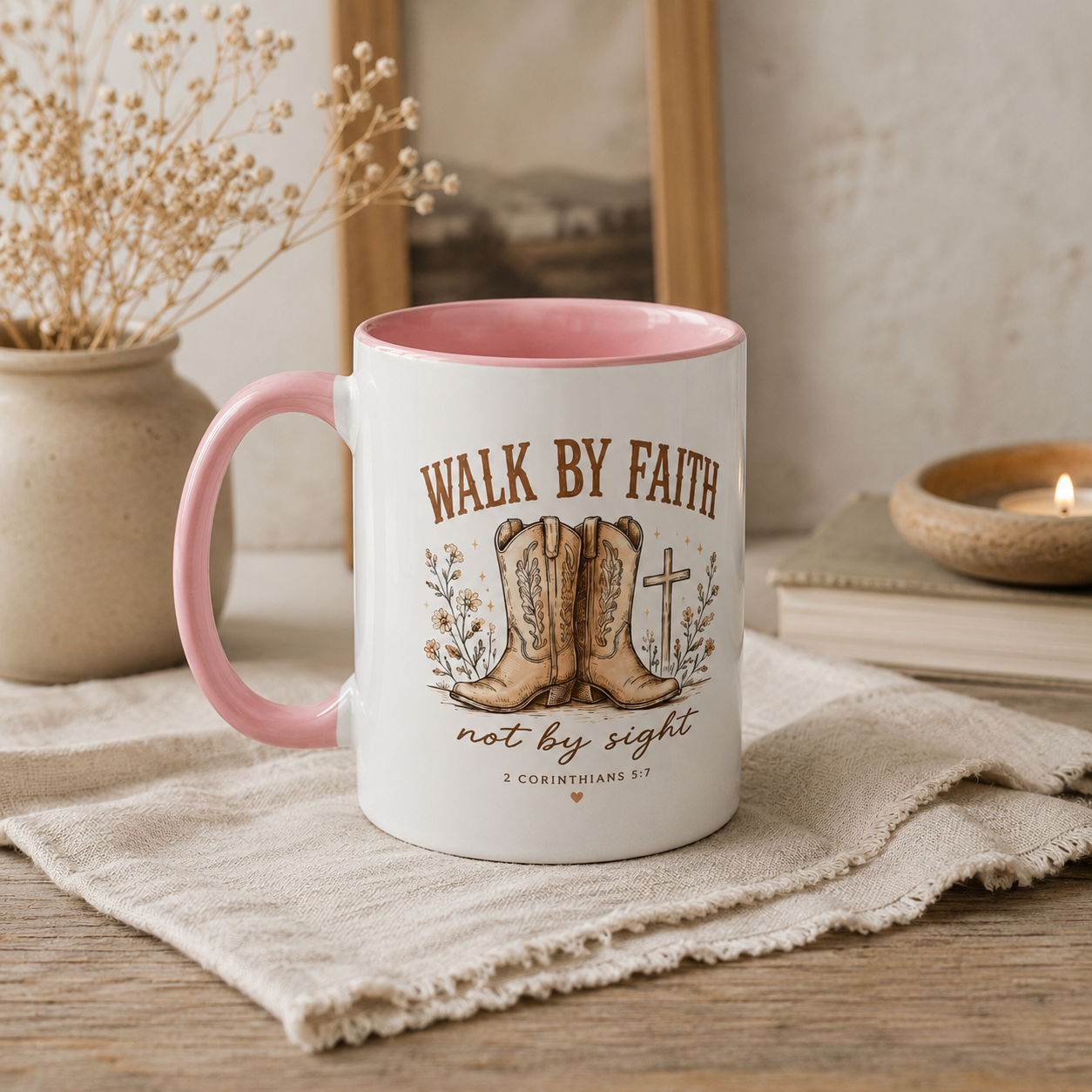 WALK BY FAITH MUG