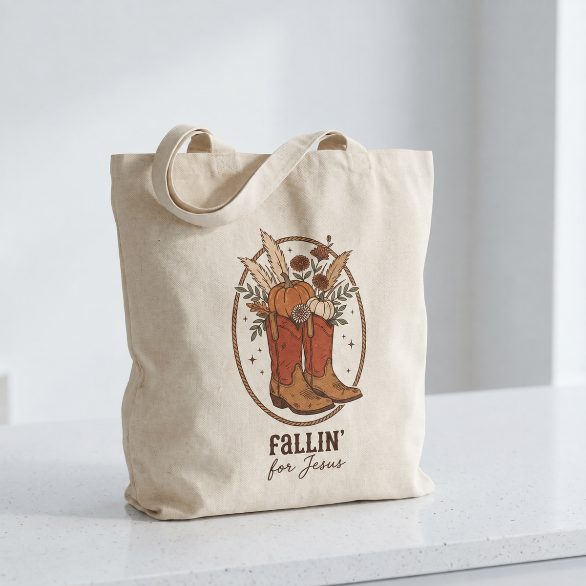 FALLIN' FOR JESUS TOTE