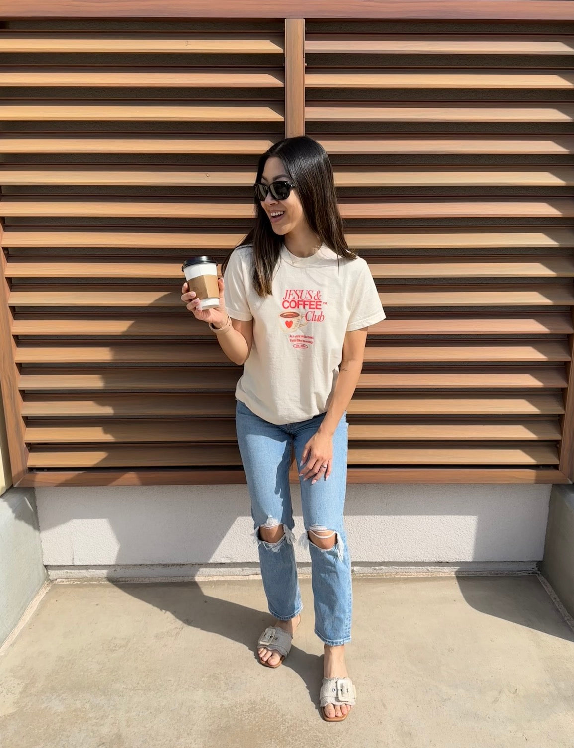 JESUS + COFFEE CLUB TEE