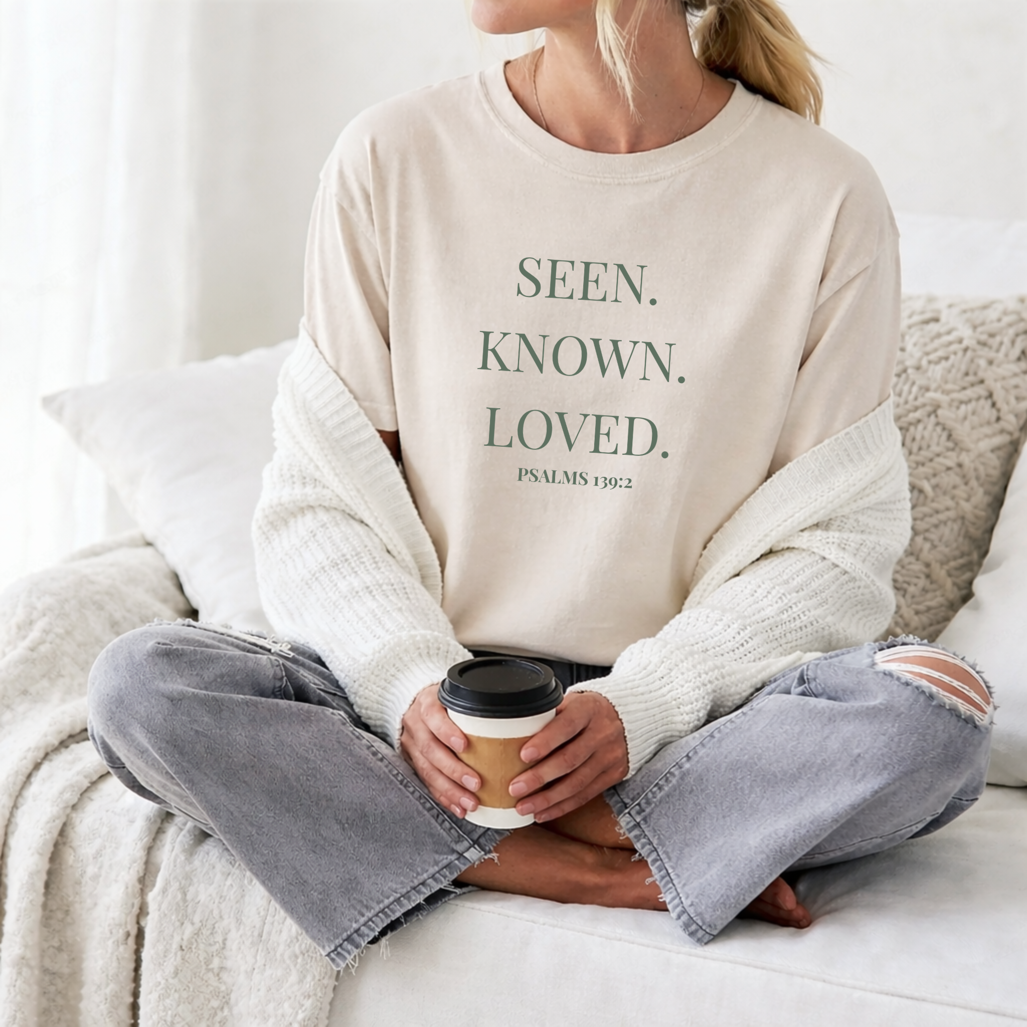 SEEN, KNOWN, LOVED TEE