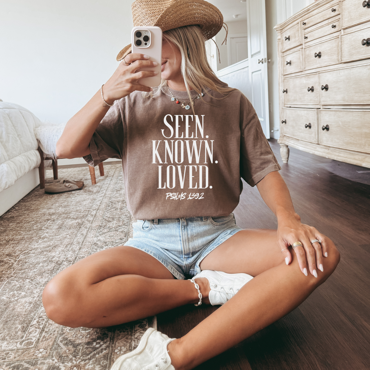 SEEN, KNOWN, LOVED TEE