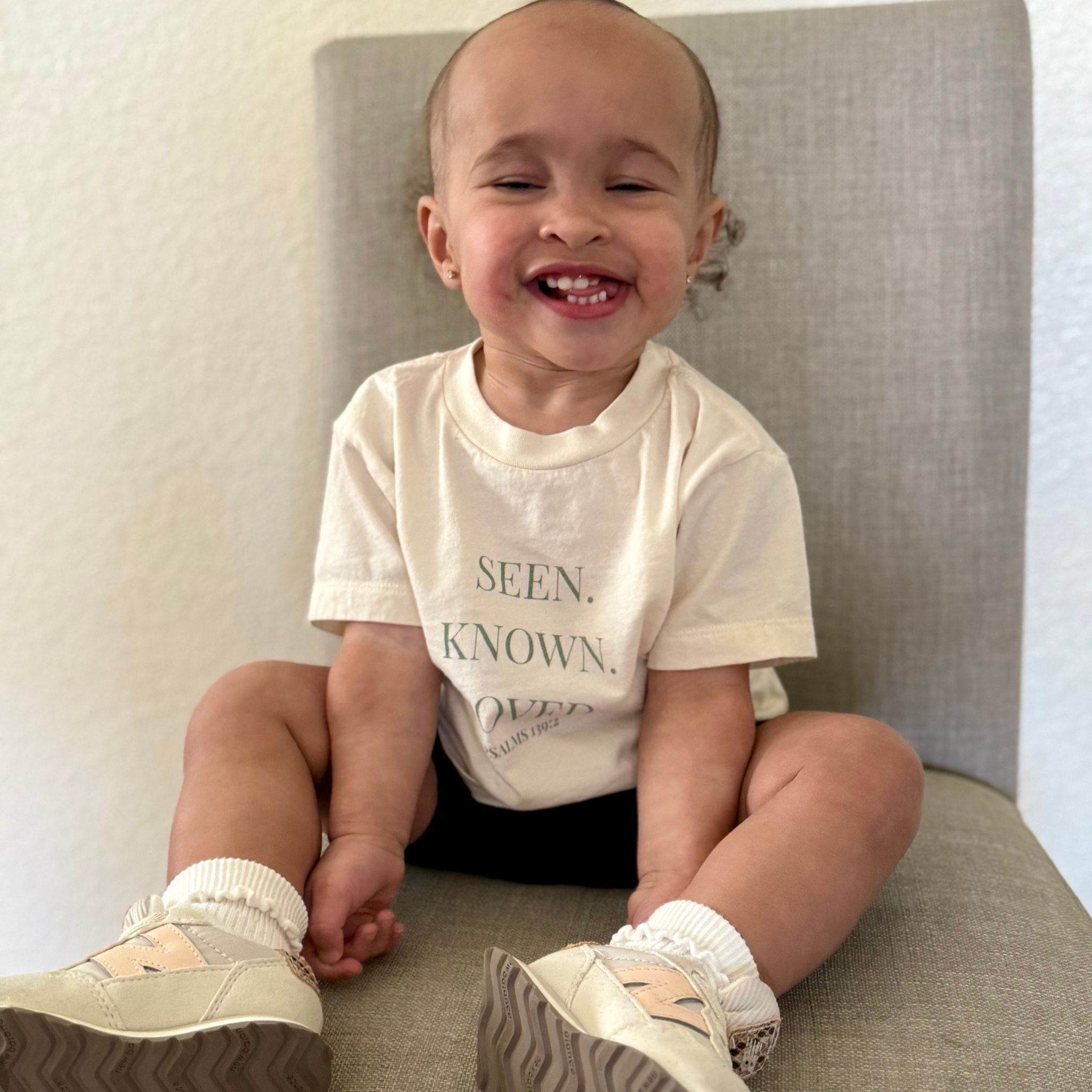 SEEN, KNOWN, LOVED KIDS TEE