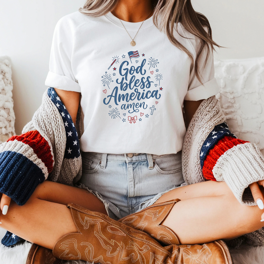 GOD BLESS AMERICA TEE