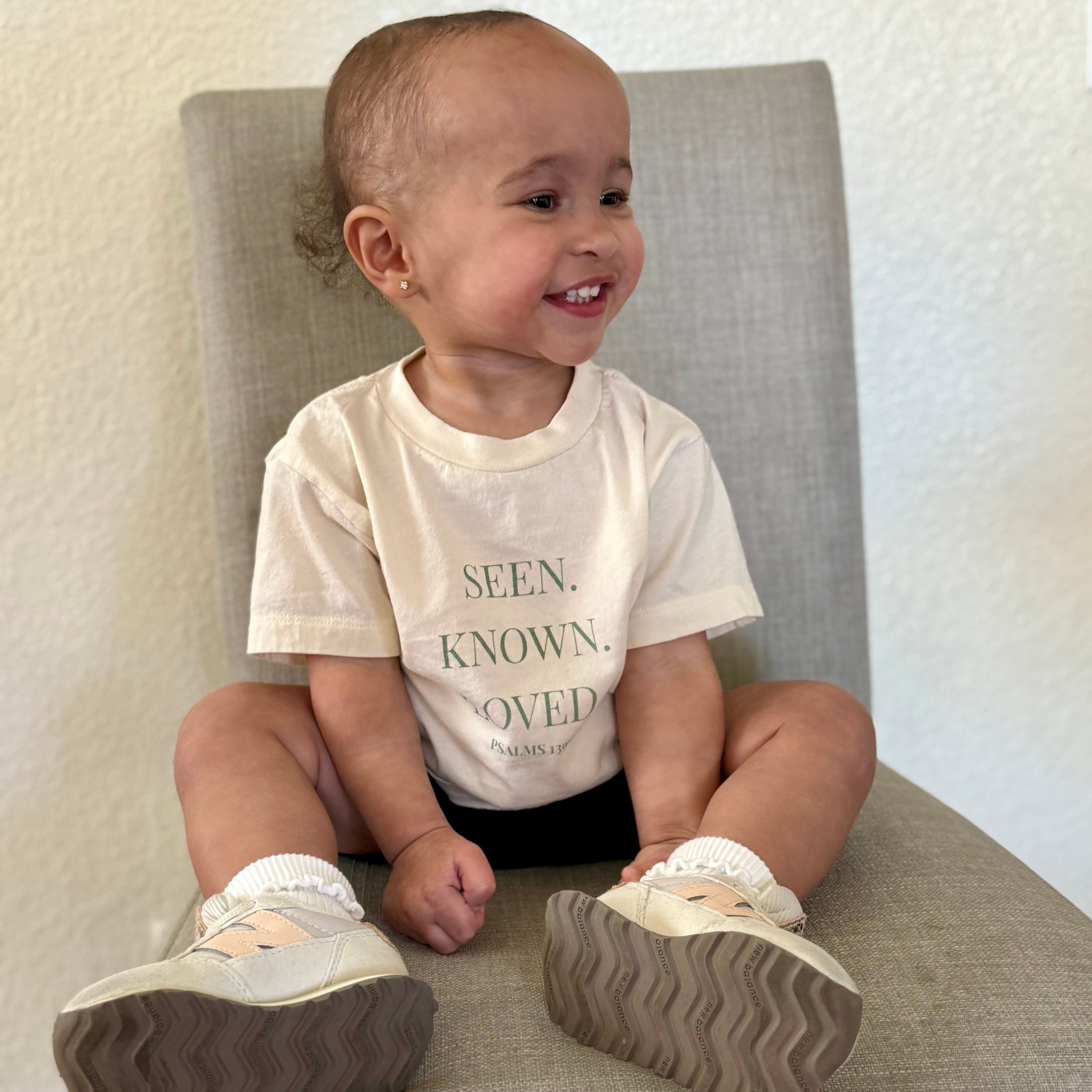 SEEN, KNOWN, LOVED KIDS TEE