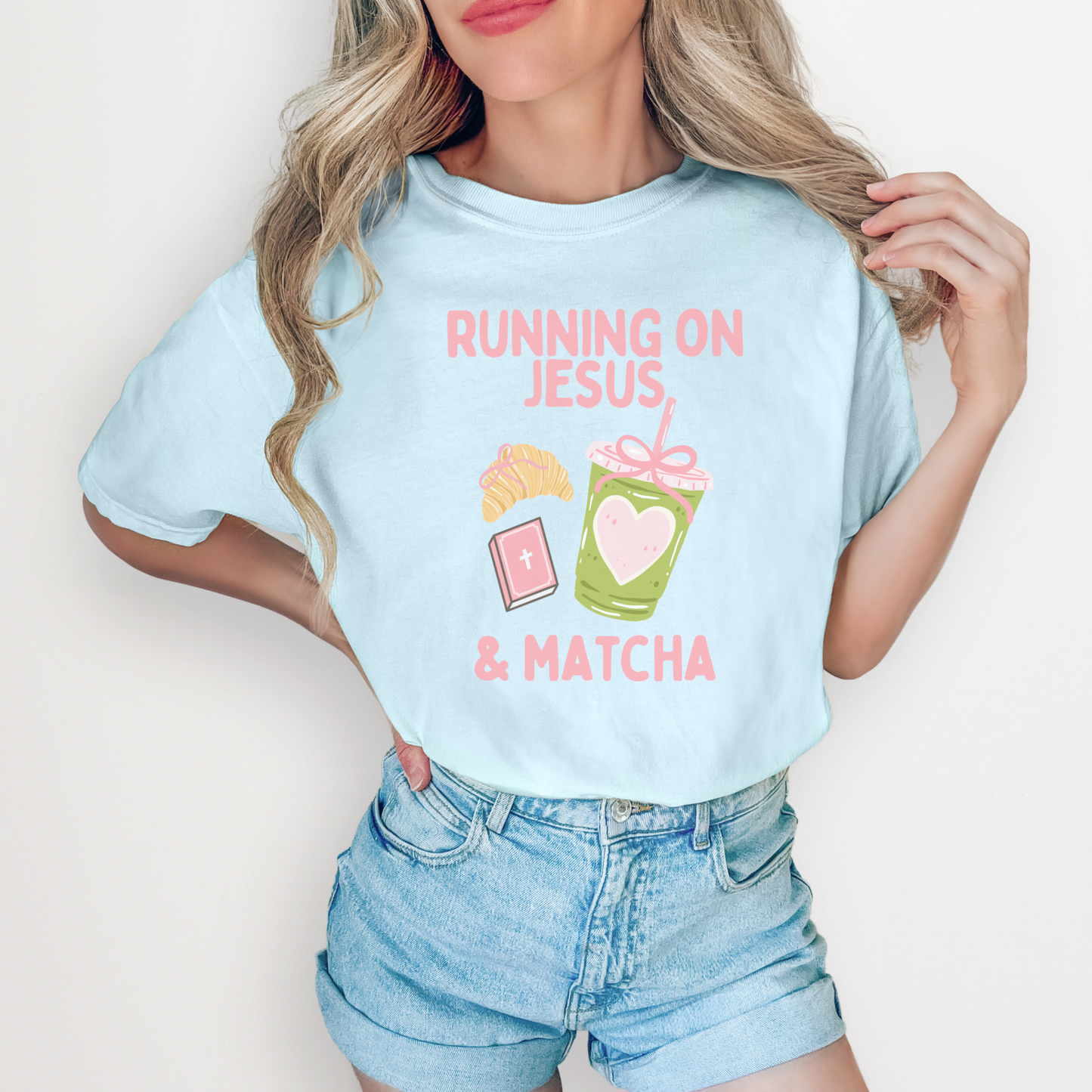 JESUS + MATCHA TEE