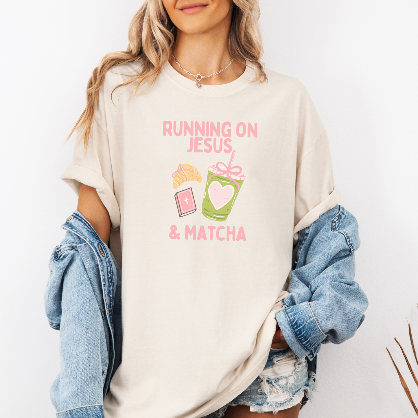 JESUS + MATCHA TEE