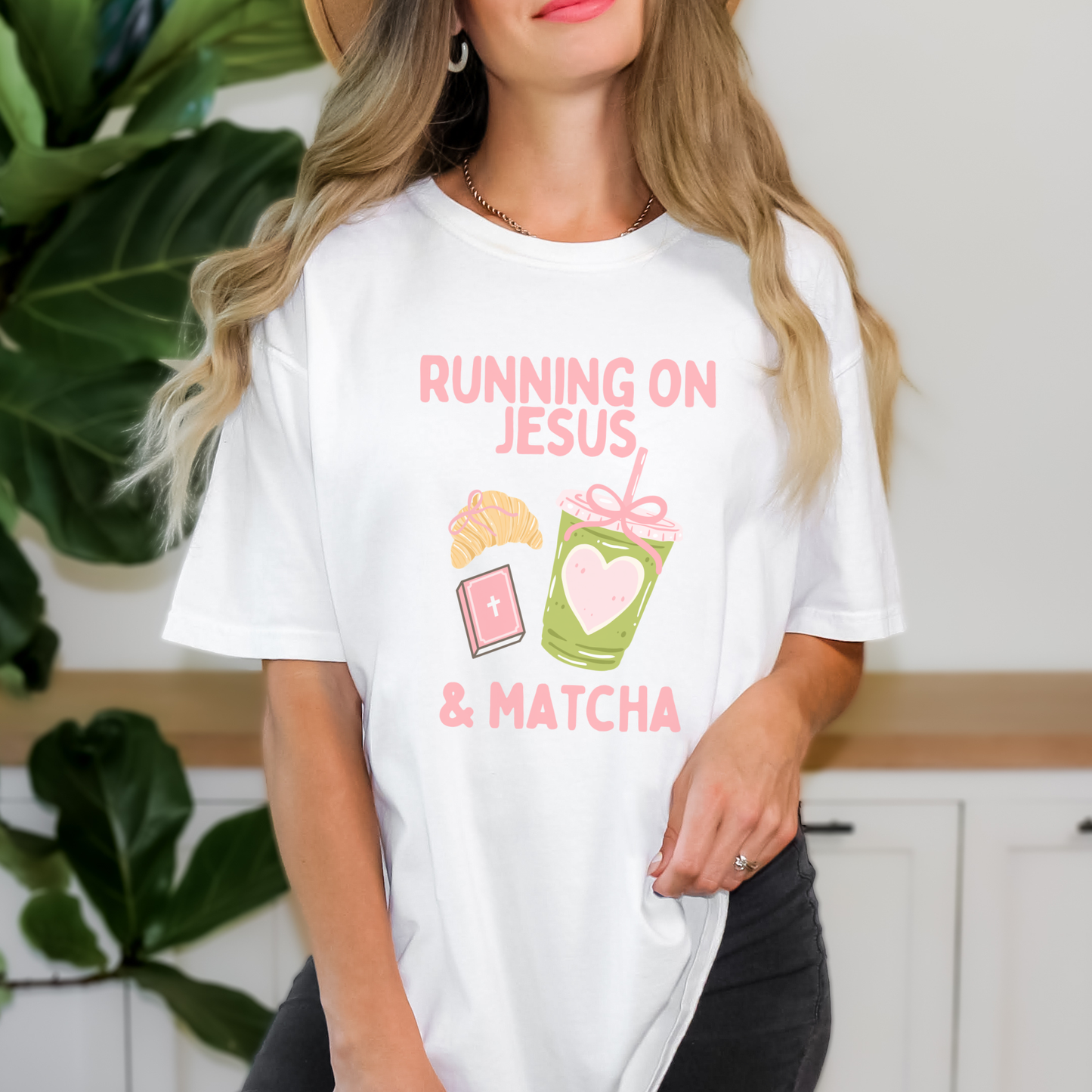JESUS + MATCHA TEE