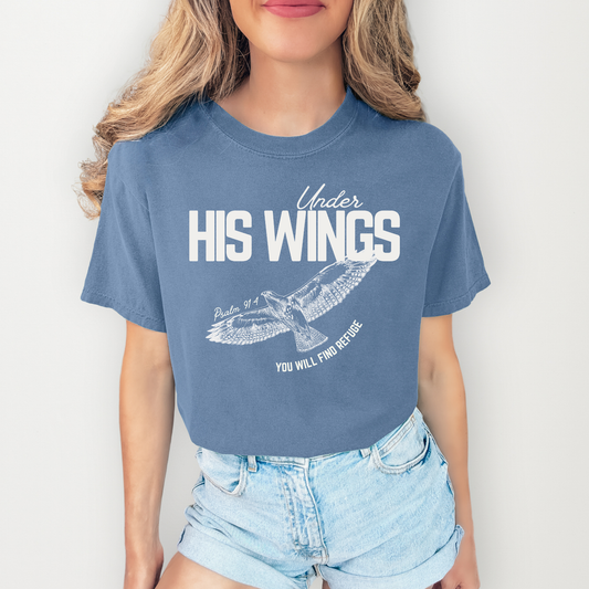 UNDER HIS WINGS TEE
