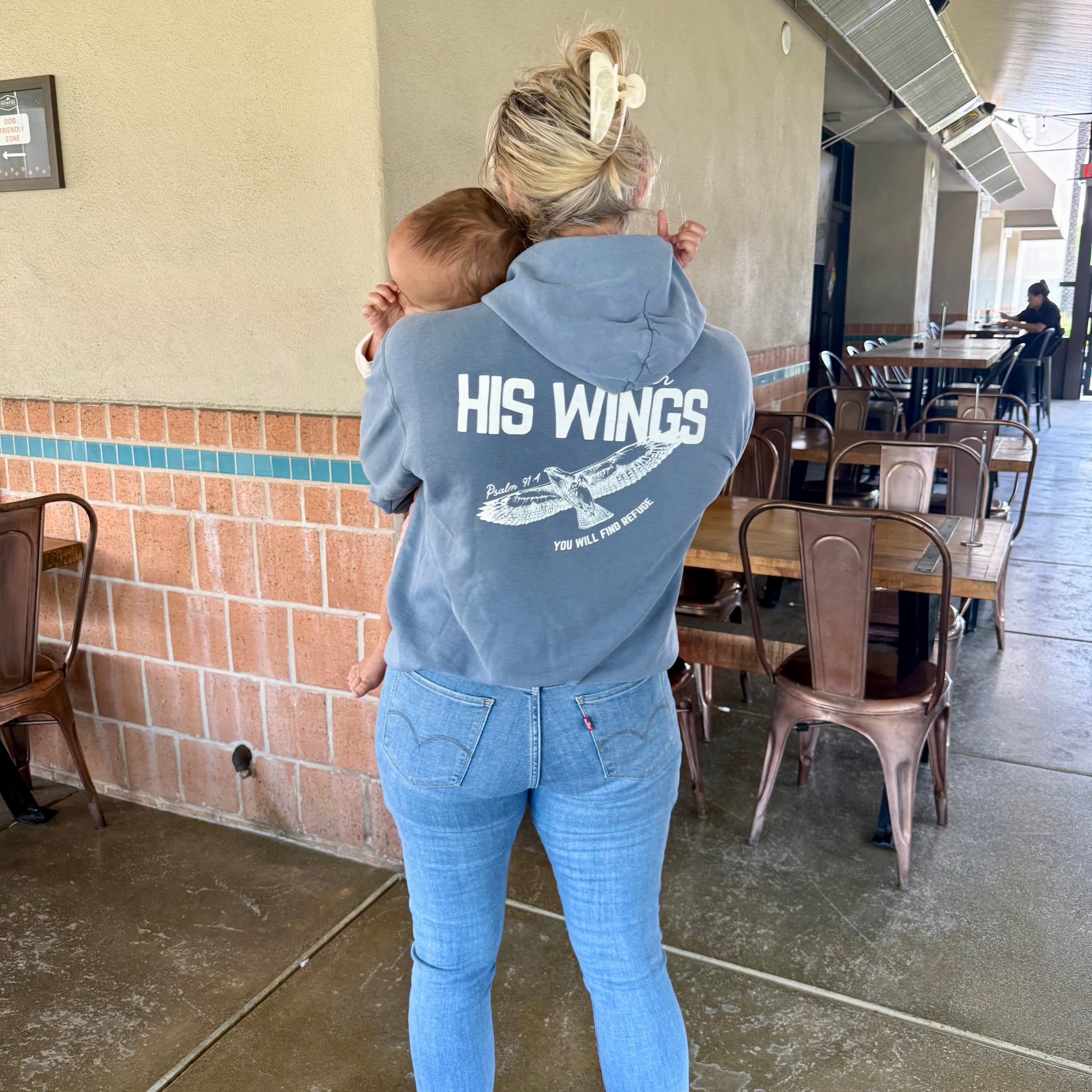 UNDER HIS WINGS HOODIE